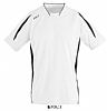 Camiseta Futbol Maracana 2 Ssl Sols - Color Blanco/Negro
